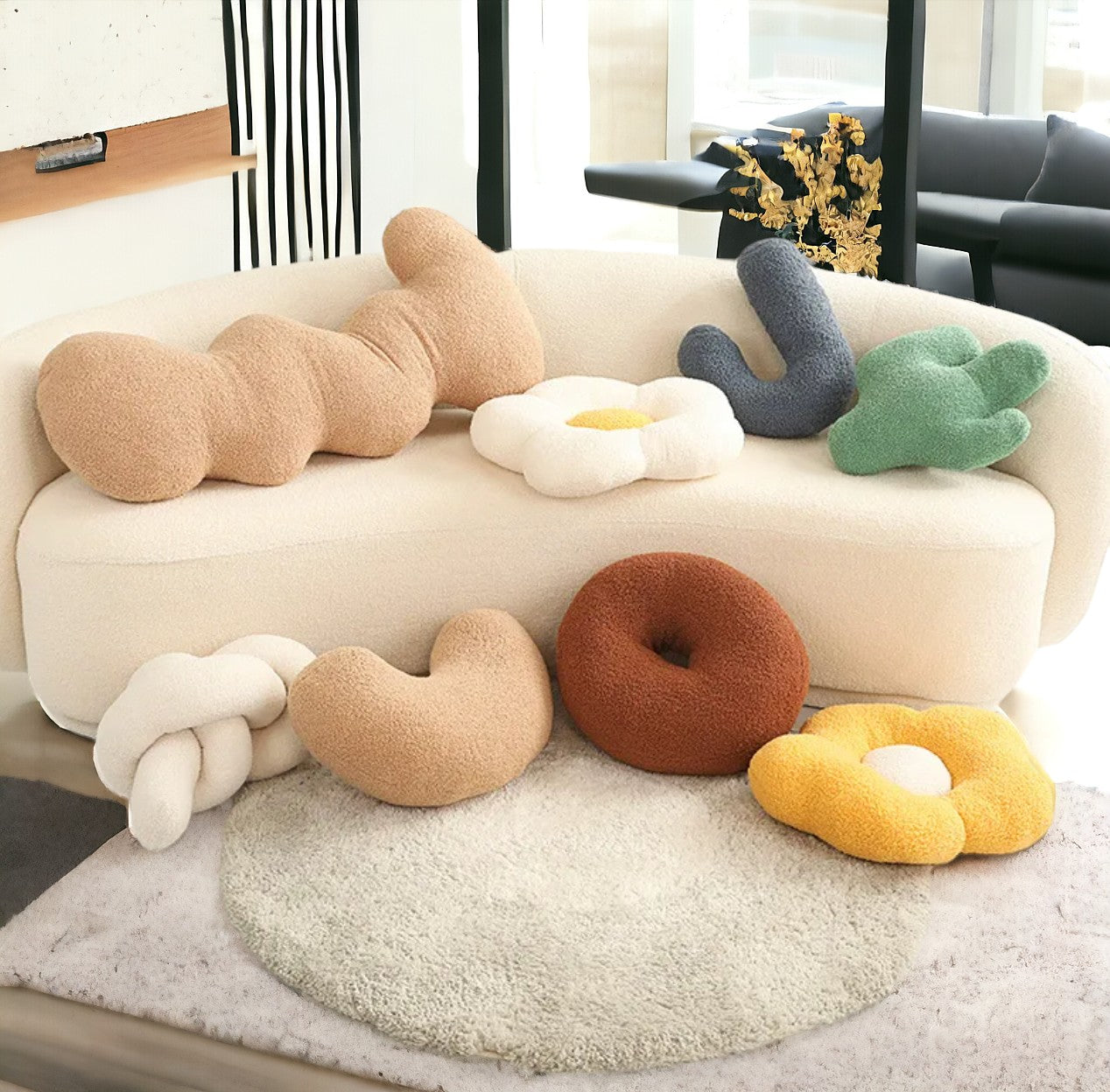 Nordic Style Soft Cushion Pillow | Stuffed Plush Toy